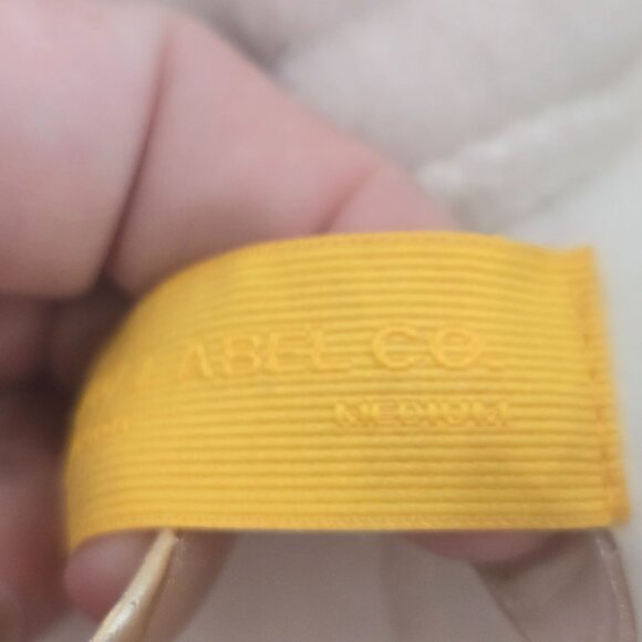 Yellow Label Co. Women's White Fleece Jogger Pants Size Medium warm soft comfy - Picture 6 of 9